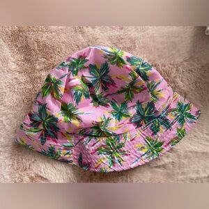 Pink Tropical Bucket Hat